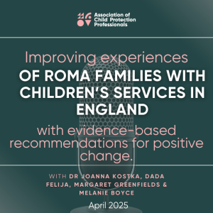 Come to us in a peaceful way: Improving experiences of Roma families with children’s services in England